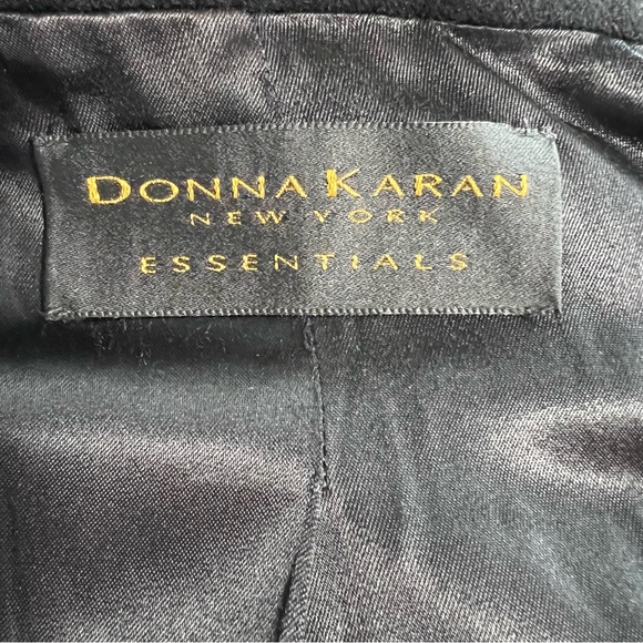 Vintage Donna Karan Essentials 100% Cashmere Oversized Coat Jacket SMALL EUC - Picture 2 of 11